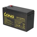 Kung Long WP7-12(28W)-M/F2 12V 7Ah AGM Bleiakku F2 6,3mm