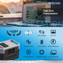 PATONA Powerstation Autarc 2000/2000W PD100W USB DC12/10A