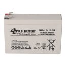 b.b. lead battery 12v 4.2Ah agm hr4.2-12fr-vds high current