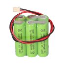Beghelli 415391001 Notleuchten-Akku 7,2V 1,2Ah NiMH 2xF3x1