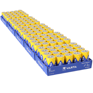 100x Varta 4014 Industrial Baby C Batterie lose