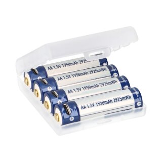 4x Keeppower AA 1950mAh protected 1.5A USB Li-Ion 1,5V