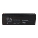 XCell XP2.3-12 AGM Bleiakku 12V 2,3Ah - T1 / Faston 4,8...