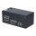 XCell XP3.4-12 AGM Bleiakku 12V 3,4Ah - T1 / Faston 4,8 mm - VdS G125002