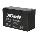 XCell XP7-12 AGM Bleiakku 12V 7Ah - T1 / Faston 4,8 mm - VdS G120023