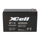 XCell Lead-acid battery xp7-12 - f2 12v 7 Ah Pb 6.3mm...
