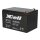 XCell XP12-12F2 AGM Bleiakku 12V 12Ah - T2 / Faston 6,3 mm - VdS G120034