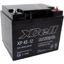 XCell Bleiakku XP45-12 12V 45Ah Pb M6 Innengewinde