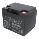 XCell XP45-12 AGM Bleiakku 12V 45Ah - M6-Innengewinde / Schraubanschluss - VdS G115059