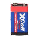 2x XCell Lithium 9V Block Hochleistungs- Batterien für Rauchmelder / Feuermelder - 10 Jahre Batterie Lebensdauer