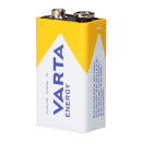 Varta Energy 9V-Block Batterie 1er Blister AlMn 565mAh