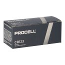 100x Procell CR123A Lithium 3V 1550mAh im 10er Karton