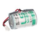 Saft Lithium 3,6V Batterie LS 14250 + JST-SHR-2P...