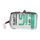 Saft Lithium 3.6v battery ls 14250 + jst-shr-2p backup battery 10 year battery