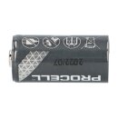 10x Procell CR123A Lithium Batterie 3V 1550 mAh – Industrie – 10er Karton
