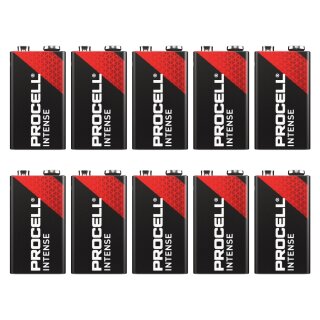 Duracell Procell Intense MN1604 9V-Block 10er Karton