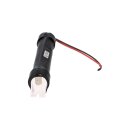 Akkupack Notlicht Notbeleuchtung Tridonic 3,6V 4500mAh - L1x3 Hochtemperatur/ Sil.Kabel 20cm inkl. Endkappen+ Kabel1,5qmm