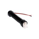 Notleuchtenakku 3,6V 4500mAh NiCd L1x3 – Mono D – 20 cm Kabel