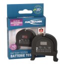 Ansmann Battery Tester für Knopfzellen und Rundzellen