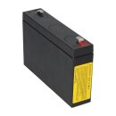 Lead battery 6v 8.2Ah f2 compatible with UP-RW0645Ch1 up-rw0645p1 npw45-6