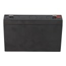 CSB HRL634W 6V 8,2Ah Hochstrom-AGM-Akku F2 – kompatibel mit UP-RW0645CH1 / UP-RW0645P1 / NPW45-6