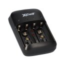 Ladegerät BC-X500 + 8x AAA XCell Rechargeable 1,2V 1000mAh