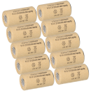 10 Stück XCell Akku Sub-C 1,2V 2000mAh 2000SCK/PP...