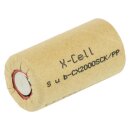 10 pieces XCell Battery Sub-C 1,2v / 2000mAh 2000sck/pp