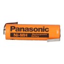 Panasonic Rechargeable battery aa 1.2v 2080mAh HHR210aa Mignon Z solder tag