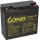 Kung Long Akku 12V 22A Bleibatterie WP22-12NE Zyklenfest