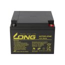 Kung long battery 12v 26Ah Pb battery lead gel wp26-12ne cycle resistant