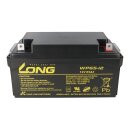 Kung Long wp65-12 12v 65Ah Pb battery lead gel vds agm