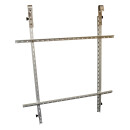 Universal PV-Modulhalterung waagerecht 20–35° verstellbar – für Balkon Wand Boden Flachdach (30mm Rahmen)