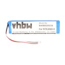 Babyphone-Akku 3,7V 3Ah passend für Philips Avent...