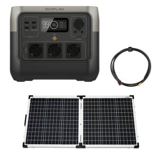 EcoFlow River 2 Pro Portable Powerstation + 270W Solarkoffer