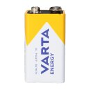 10x Varta Energy 9V Block Battery 1er Blister AlMn 565mAh