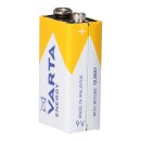 10x VARTA Energy 9V Block Batterie 6LR61 - passend für Rauchmelder, Messgeräte & Audio