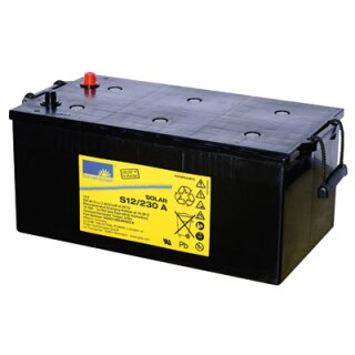 Sonnenschein lead-acid battery solar s12/230a Pb 12v 230Ah A-round pole