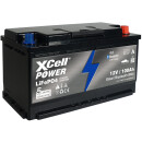 XCell LiFePO4 Akku 12V / 100Ah Untersitz inkl. Bluetooth