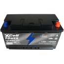 XCell LiFePO4 Akku 12V / 100Ah Untersitz inkl. Bluetooth