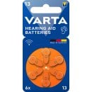 Varta Hearing Aid Batterie 13 PR48...