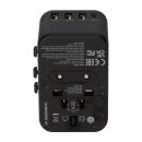 Ladeadapter, Universal Travel, UTA-04, schwarz