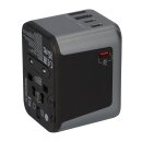 Ladeadapter, Universal Travel, UTA-03, schwarz