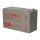 CSB HRL1234W High-Rate Long-Life AGM Bleiakku 12V 8,5Ah 34 W/Zelle bei 15 Min. T2 / Faston 6,3 mm