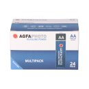 AGFAPHOTO Batterie Alkaline Mignon AA LR06 1.5V 24...