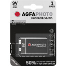 AGFAPHOTO Batterie Alkaline 9V E-Block 1er Blister