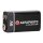 AGFAPHOTO Alkaline 6LR61 9V Block Batterie - passend für Rauchmelder, Messgeräte & Audio