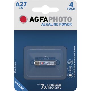 AGFAPHOTO Batterie Alkaline Power LR27 12V 1er Blister