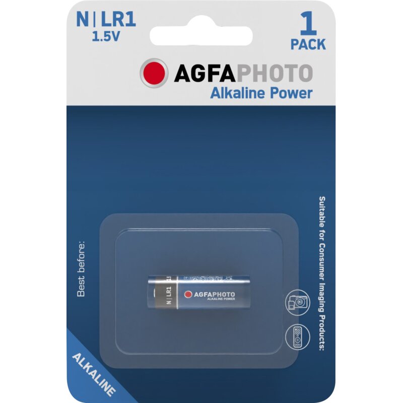 Agfaphoto Batterie Alkaline Power Lr1 N 1,5V 1Er Blister