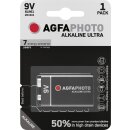 AGFAPHOTO Batterie 9V E-Block 12 Stück 12x 1er Blister